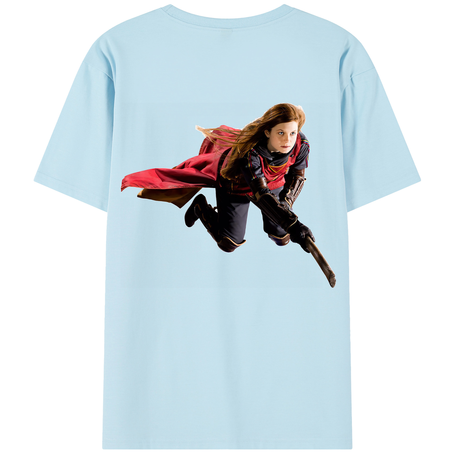 （画像用） Harry Potter ハリー・ポッターシリーズ 綿100％半袖Tシャツ（背面プリント）